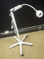 BURTON EXAM LIGHT ON ROLLING STAND