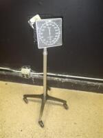 SPHYGMOMANOMETER ON ROLLING STAND