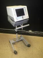 RESPIRONICS, INC. BIPAP VISION VENTILATOR ON ROLLING STAND