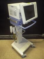 DRAGER EVITA XL VENTILATOR WITH NEOFLOW ON ROLLING STAND