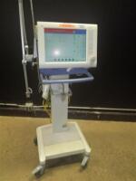 DRAGER EVITA XL VENTILATOR WITH NEOFLOW ON ROLLING STAND