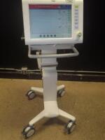 DRAGER EVITA XL VENTILATOR WITH NEOFLOW ON ROLLING STAND