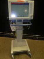 DRAGER EVITA XL VENTILATOR WITH NEOFLOW ON ROLLING STAND