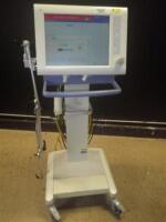 DRAGER EVITA XL VENTILATOR WITH NEOFLOW ON ROLLING STAND