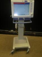 DRAGER EVITA XL VENTILATOR WITH NEOFLOW ON ROLLING STAND