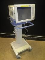 DRAGER EVITA XL VENTILATOR ON ROLLING STAND