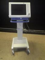 DRAGER EVITA XL VENTILATOR ON ROLLING STAND