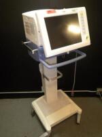 DRAGER EVITA XL VENTILATOR ON ROLLING STAND