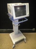 DRAGER EVITA XL VENTILATOR ON ROLLING STAND