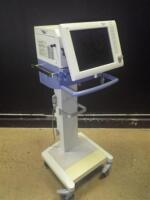 DRAGER EVITA XL VENTILATOR ON ROLLING STAND