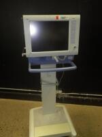 DRAGER EVITA XL VENTILATOR ON ROLLING STAND (DAMAGE)