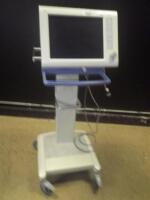 DRAGER EVITA XL VENTILATOR ON ROLLING STAND