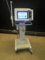 DRAGER EVITA 4 VENTILATOR WITH NEOFLOW ON ROLLING STAND