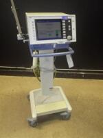 DRAGER EVITA 4 VENTILATOR WITH NEOFLOW ON ROLLING STAND