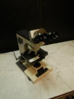 LEICA MICROSTAR IV LAB MICROSCOPE WITH 5 OBJECTIVES