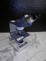 AMERICAN OPTICAL ONE-TEN LAB MICROSCOPE WITH 2 OBJECTIVES