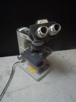 AMERICAN OPTICAL ONE-TEN LAB MICROSCOPE WITH 3 OBJECTIVES