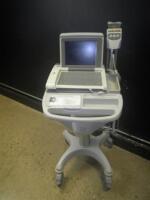 GE MAC 5500 ECG/EKG MACHINE WITH LEADS ON CART