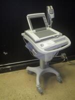 GE MAC 5500 ECG/EKG MACHINE WITH LEADS ON CART