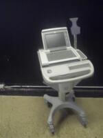 GE MAC 5000 ECG/EKG MACHINE ON CART