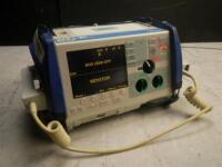 ZOLL M-SERIES BIPHASIC DEFIB WITH PACING, 3 LEAD ECG, SPO2, ANALYZE, PADDLES, BATTERY