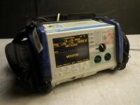 ZOLL M-SERIES BIPHASIC DEFIB WITH PACING, 12 LEAD ECG, CO2, SPO2, & ECG CABLES, BATTERY