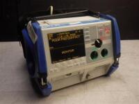 ZOLL M-SERIES BIPHASIC DEFIB WITH PACING, 3 LEAD ECG, SPO2, NIBP, ANALYZE, PADDLES, BATTERY