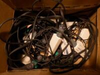 PHILIPS/AGILENT LOT OF CABLES M3508A WITH PLUG STYLE 50 OHM TEST LOAD M3725A