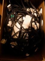 PHILIPS/AGILENT LOT OF CABLES M3508A WITH PLUG STYLE 50 OHM TEST LOAD M3725A