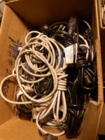 LOT OF DEFIB POWER CABLES