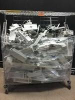 LOT OF MODULE RACKS (NO CART)