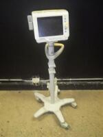 PHILIPS SURESIGNS VS3 PATIENT MONITOR ON ROLLING STAND