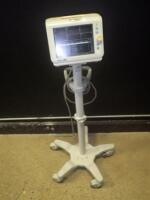 PHILIPS SURESIGNS VS3 PATIENT MONITOR ON ROLLING STAND