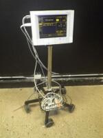 DATASCOPE PASSPORT XG PATIENT MONITOR ON ROLLING STAND