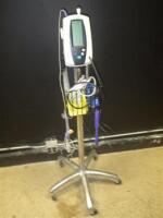 WELCH ALLYN SPOT VITAL SIGNS MONITOR ON ROLLING STAND