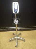 WELCH ALLYN SPOT VITAL SIGN MONITOR ON ROLLING STAND