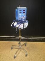 DINAMAP XL VITAL SIGNS MONITOR ON ROLLING STAND