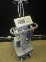 INVIVO RESEARCH INC. 3150 MRI PATIENT MONITOR ON ROLLING STAND