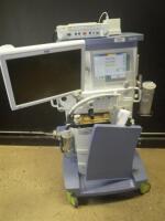 DRAGER APOLLO ANESTHESIA MACHINE WITH (MAN. SPONT, VOL. MODE, VOL. AF MODE, PRESS. MODE, PRESS. SUPP.)