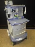 DRAGER FABIUS GS PREMIUM ANESTHESIA MACHINE WITH (VOLUME CONTROL, PRESSURE CONTROL, PRESSURE SUPPORT, SIMV/PS, MAN SPONT)