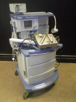 DRAGER FABIUS GS PREMIUM ANESTHESIA MACHINE WITH (VOLUME CONTROL, PRESSURE CONTROL, PRESSURE SUPPORT, MAN SPONT)