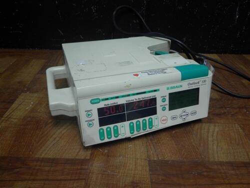 BRAUN OUTLOOK 100 INFUSION PUMP