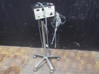 CODMAN TWIN BEAM LIGHT SOURCE ON ROLLING STAND