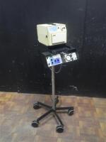 RESPIRONICS BIPAP S/T-D VENTILATOR ON ROLLING STAND