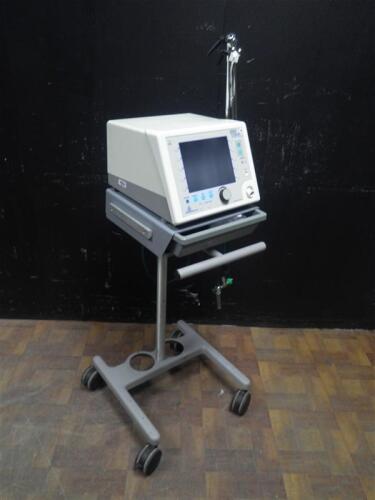 RESPIRONICS BIPAP VISION VENTILATOR ON ROLLING STAND