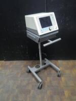 RESPIRONICS BIPAP VISION VENTILATOR ON ROLLING STAND