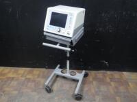 RESPIRONICS BIPAP VISION VENTILATOR ON ROLLING STAND