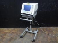 RESPIRONICS BIPAP VISION VITAL SIGN MONITOR ON ROLLING STAND