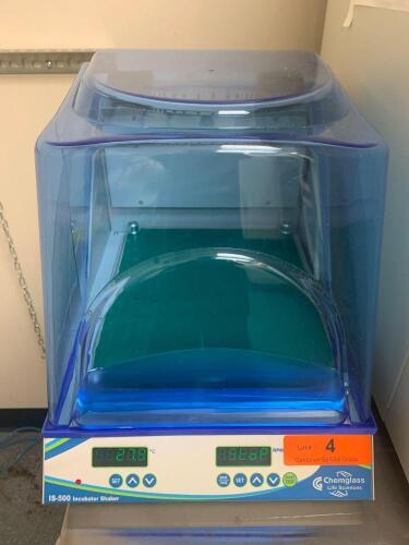 CHEMGLASS LIFESCIENCES IS-500, INCUSHAKER MINI TOUCH SCREEN INCUBATOR SHAKER