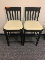 LOT OF 2 BAR SEATS